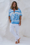NIKOLAI SHIRT - MILOSA BLUE