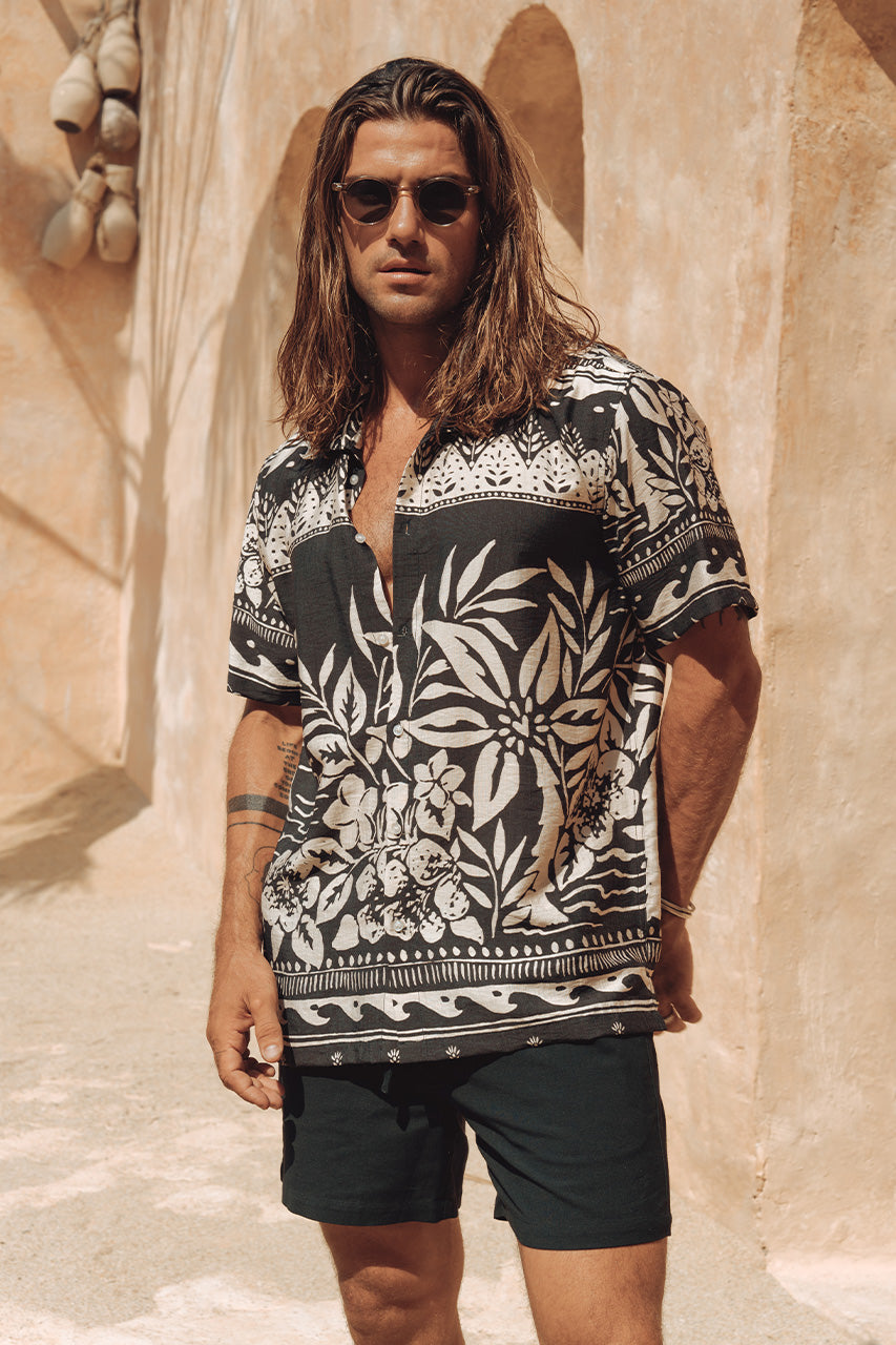 NIKOLAI SHIRT - MILOSA BLACK