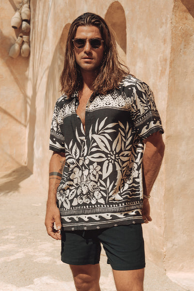 NIKOLAI SHIRT - MILOSA BLACK
