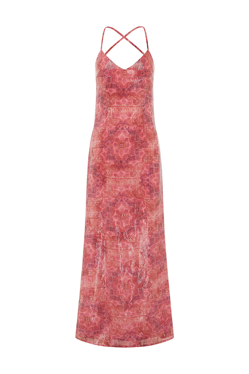 NIYAH MAXI DRESS - GAIA PINK