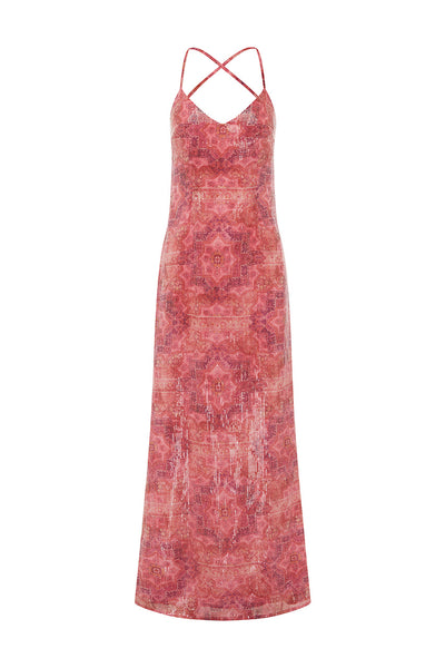 NIYAH MAXI DRESS - GAIA PINK