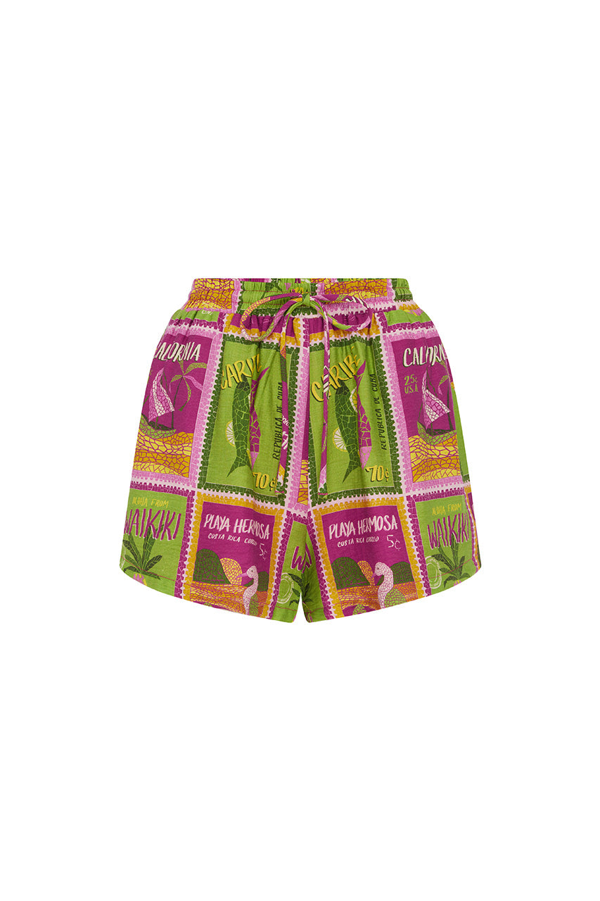 OCTAVIA SHORT - ALOHA LIME