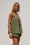 OCTAVIA TOP - KHAKI