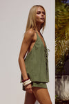 OCTAVIA TOP - KHAKI