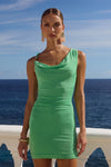 ODEYA MINI DRESS - APPLE