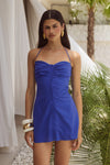 OTTO MINI DRESS - COBALT BLUE