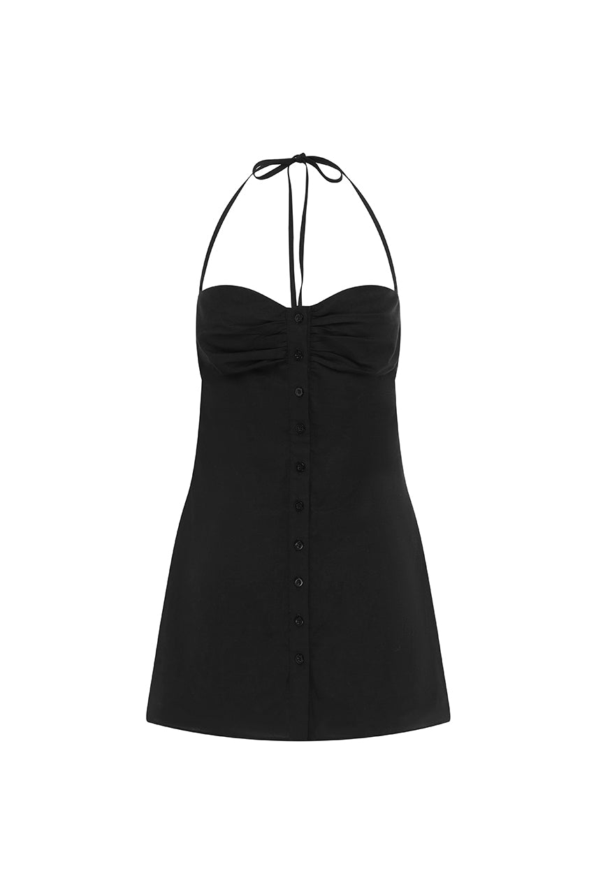 PERRI MINI DRESS - BLACK