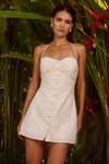 PERRI MINI DRESS - SAND