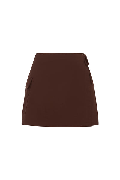 PICCILO SKIRT - CHOCOLATE