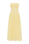 POPPY MIDI DRESS - LEMON