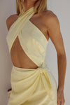 POPPY MINI DRESS - LEMON