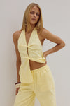 POPPY PANTS - LEMON