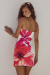 PRIMROSE MINI DRESS - TROPICAL FLOWER