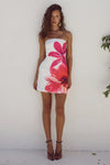PRIMROSE MINI DRESS - TROPICAL FLOWER