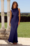 RAELYN MAXI DRESS - NAVY