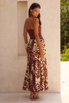 RASTIE MIDI DRESS - MATELO PRINT