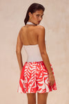 RASTIE MINI DRESS - MATELO RED