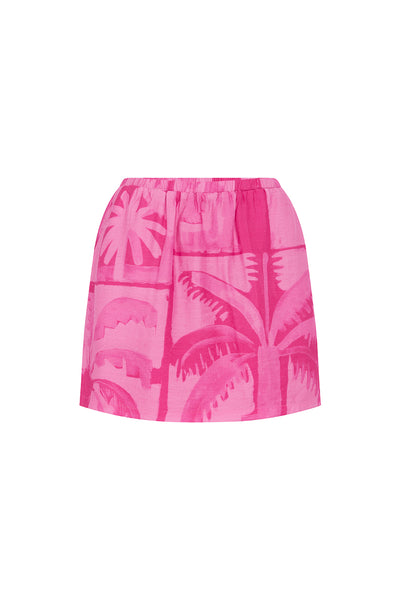 RASTIE MINI SKIRT - ARLO PINK