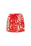 RASTIE MINI SKIRT - MATELO RED