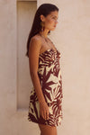 RASTIE MINI SKIRT - MATELO PRINT