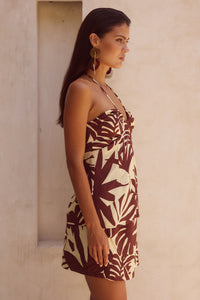 RASTIE MINI SKIRT - MATELO PRINT