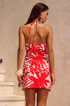 RASTIE MINI SKIRT - MATELO RED
