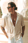MIRKO SHIRT  - WHITE/SAND