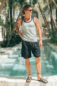 ZORO SINGLET - GREY/BLACK