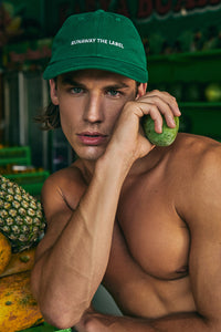 RUNAWAY PLAIN  CAP - EMERALD