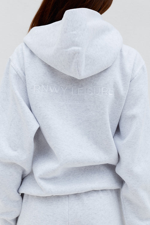 RNWY OVERSIZED HOODIE - GREY MARLE