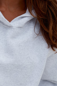 RNWY OVERSIZED HOODIE - GREY MARLE