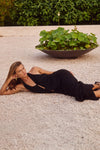 ROBYN MAXI SKIRT - BLACK