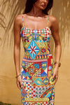 ROWENA MAXI DRESS - PHAEDRA PRINT