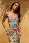 ROWENA MAXI DRESS - PHAEDRA PRINT