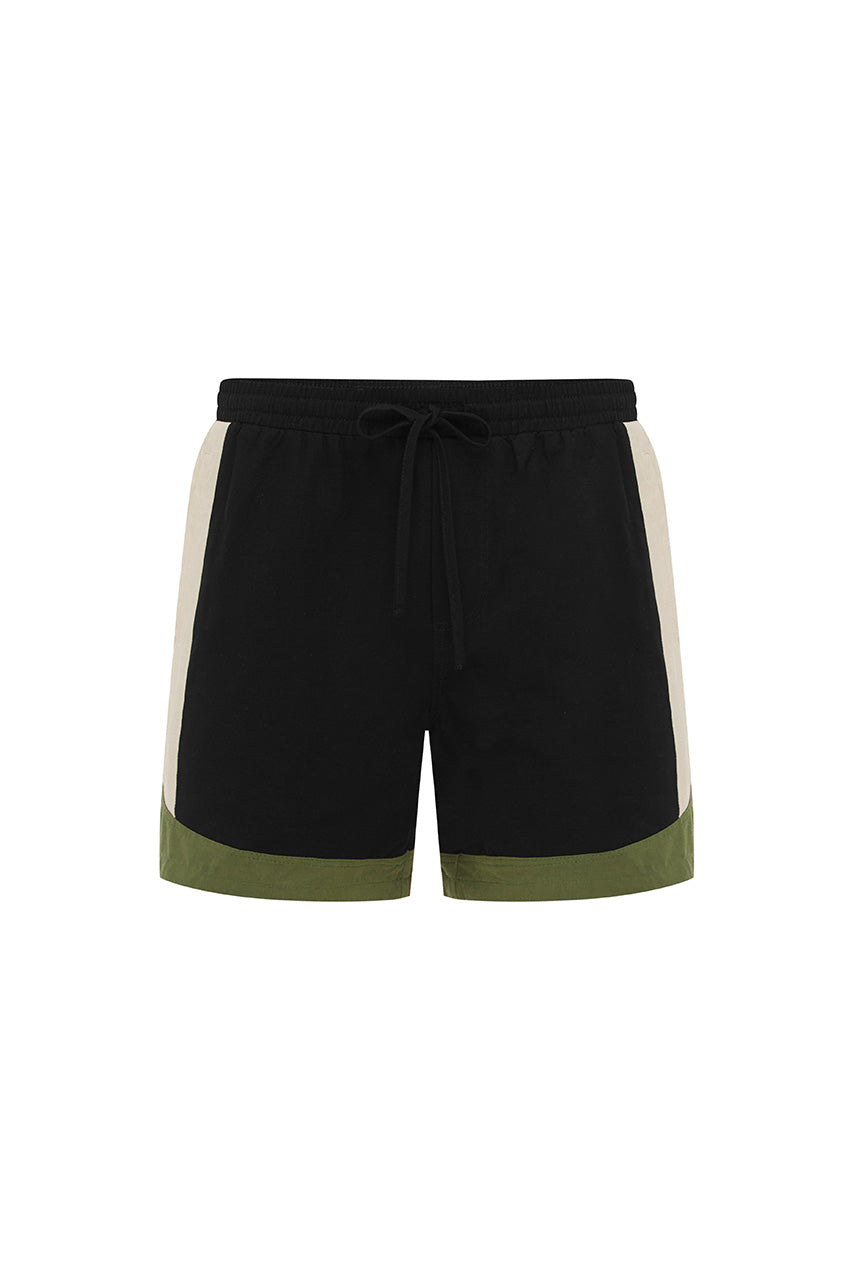 ROY SHORT - BLACK MULTI