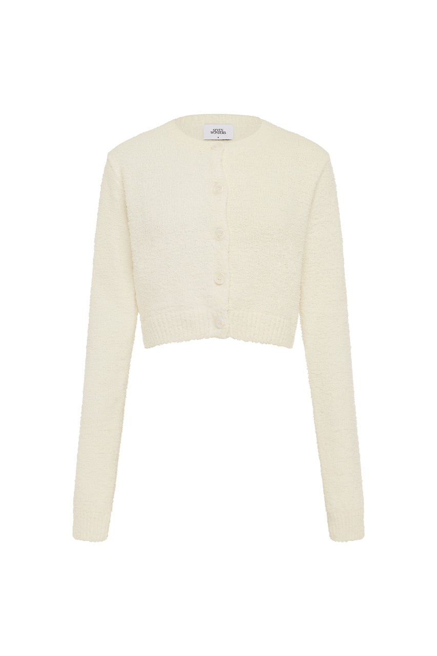 ROZA KNIT CARDIGAN - SAND