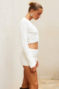 ROZA KNIT CARDIGAN - SAND