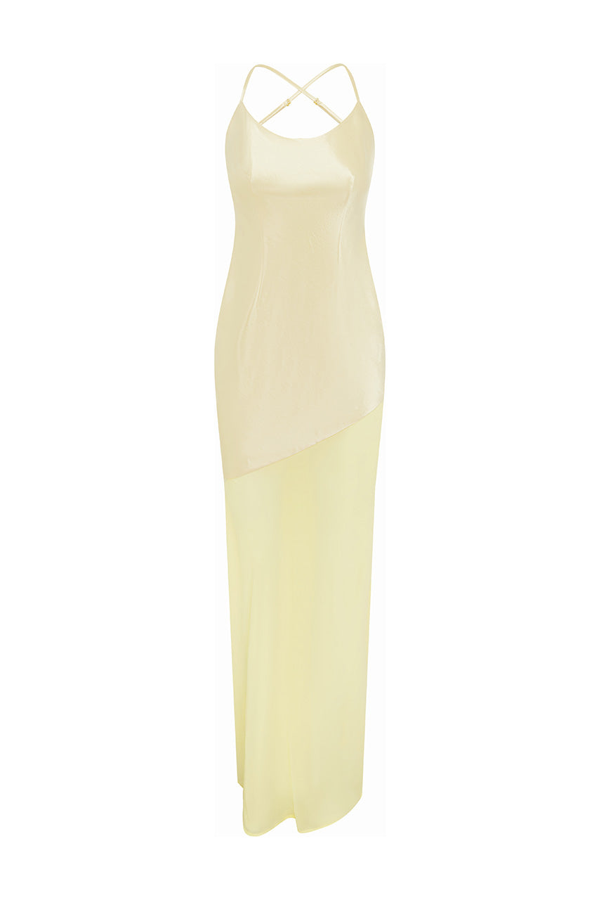 SAMANI MAXI DRESS - LEMON