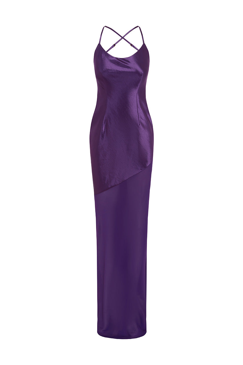 SAMANI MAXI DRESS - PURPLE