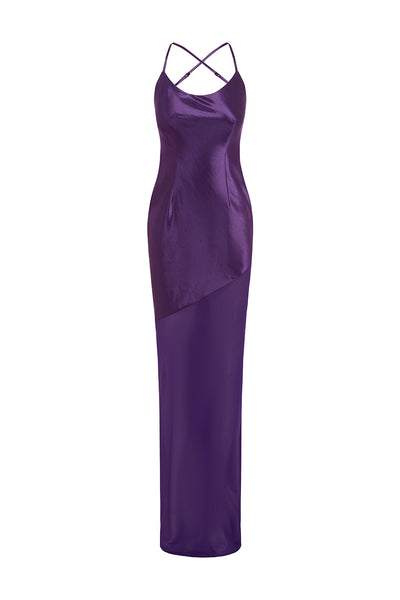 SAMANI MAXI DRESS - PURPLE