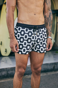 SARDINIA BOARDSHORT - BRANDON BLACK