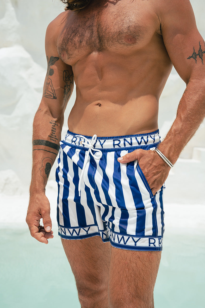 SARDINIA SHORT - BLUE STRIPE