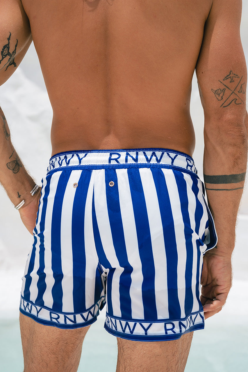 SARDINIA SHORT - BLUE STRIPE