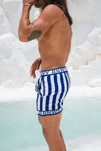 SARDINIA SHORT - BLUE STRIPE