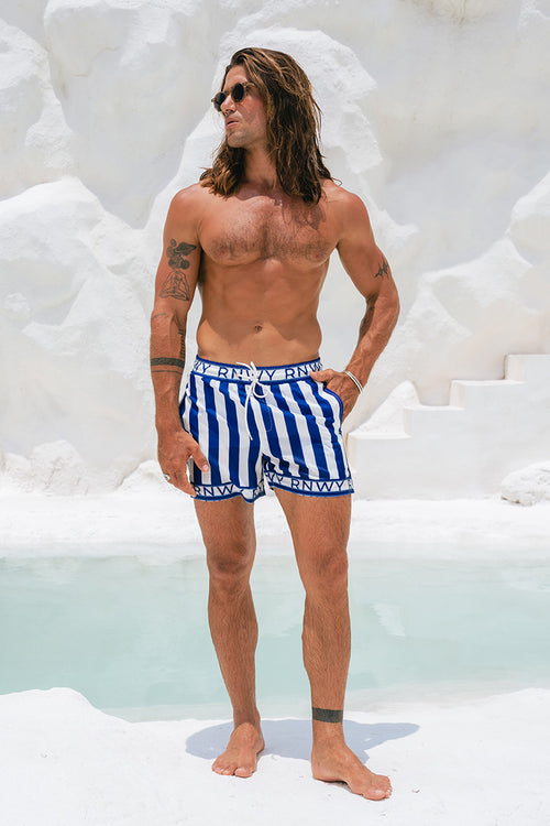 SARDINIA SHORT - BLUE STRIPE