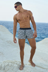 SARDINIA BOARDSHORT - MIRKO BLACK