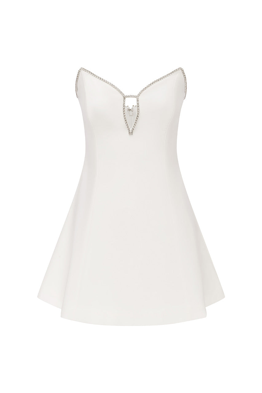 SEPHORA MINI DRESS - IVORY