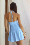 SHELBIE MINI DRESS - SKY BLUE