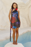 SERINA MINI DRESS - DARK FLORAL