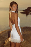 SOLENE MINI DRESS - IVORY